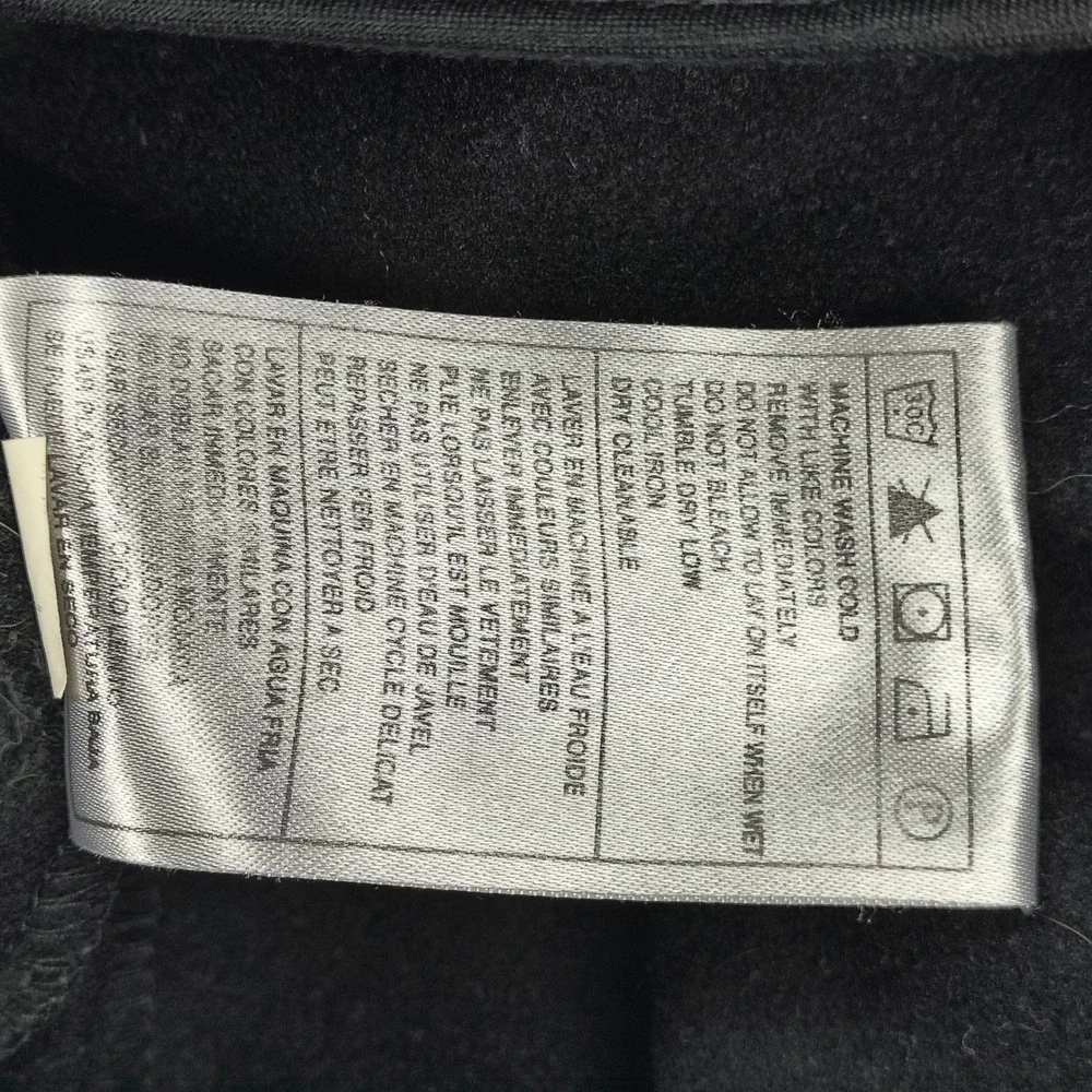 Jordan Mens Track Jacket Black Full Zip Mock Neck Jumpman‎ Logo Size Medium